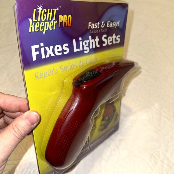 Light Keeper Pro Repair Tool, Fixes Light Sets & Pre-Lit Trees, Ulta-Lit NIP - Picture 4 of 4